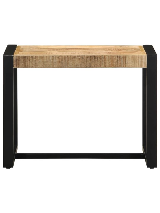 Lavice 60x35x45 cm masivní surové dřevo mango
