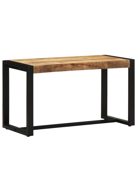 Lavice 80x35x45 cm masivní surové dřevo mango