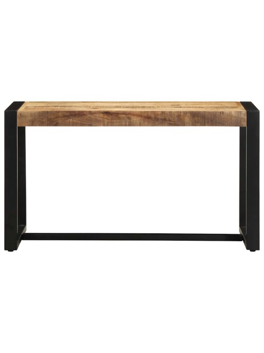 Lavice 80x35x45 cm masivní surové dřevo mango