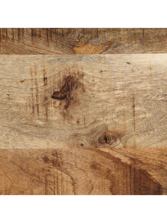 Lavice 80x35x45 cm masivní surové dřevo mango
