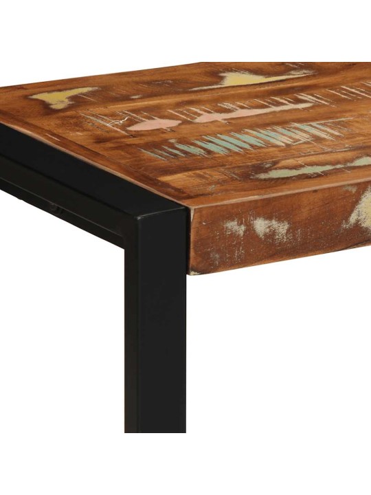Lavice multicolour 80x35x45 cm masivní dřevo reclaimed