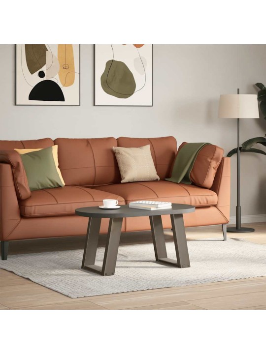Nohy konferenčního stolku ve tvaru u 2 ks přírodní ocel 38 x (42-43) cm ocel