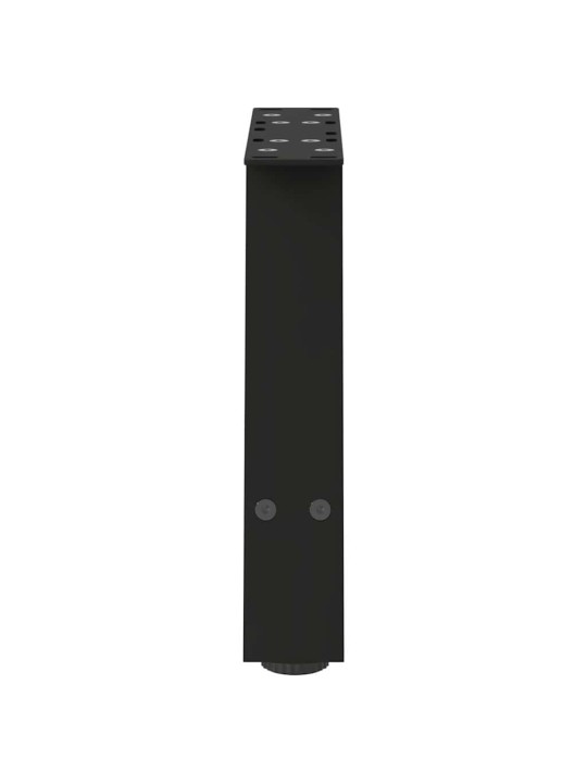Nohy konferenčního stolku ve tvaru a, 2 ks, černé, 40 x (30-31) cm, ocel