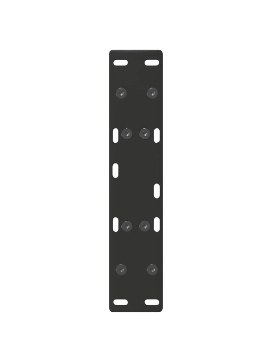 Nohy konferenčního stolku ve tvaru a, 2 ks, černé, 40 x (30-31) cm, ocel