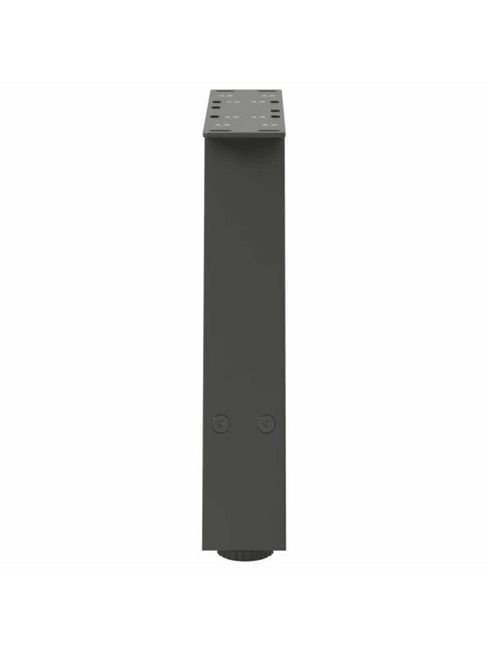 Nohy konferenčního stolku ve tvaru a, 2 ks, antracitové, 40 x (30-31) cm, ocel