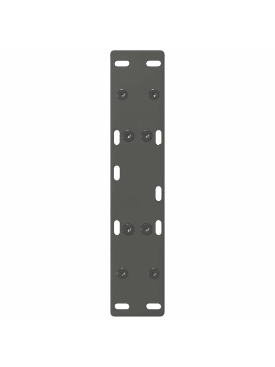 Nohy konferenčního stolku ve tvaru a, 2 ks, antracitové, 40 x (30-31) cm, ocel