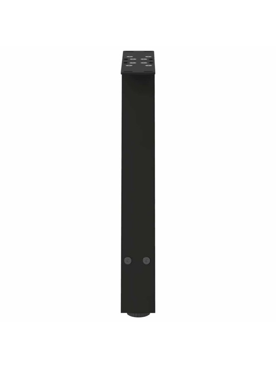Nohy konferenčního stolku ve tvaru A, 2 ks, černé, 38 x (42-43) cm, ocel