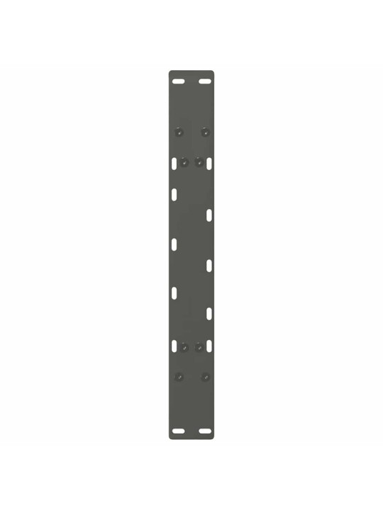 Nohy konferenčního stolku ve tvaru a, 2 ks, antracitové, 60 x (42-43) cm, ocel