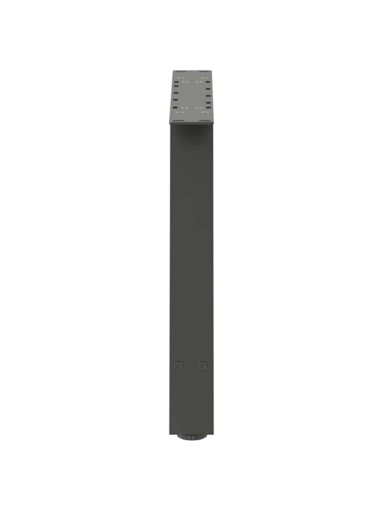 Nohy konferenčního stolku ve tvaru a, 2 ks, antracitové, 70 x (42-43) cm, ocel