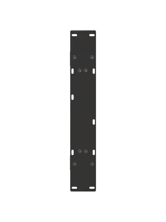 Nohy k jídelnímu stolu ve tvaru A, 2 ks, černé, 80 x (72-73) cm, ocel