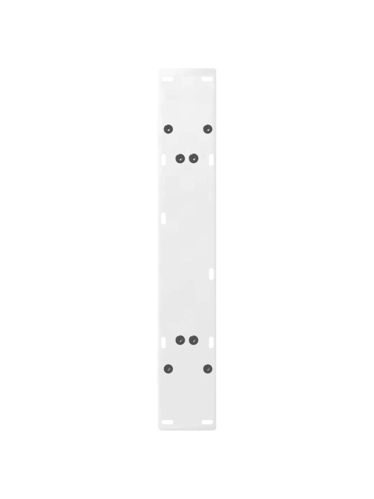 Nohy k jídelnímu stolu ve tvaru a, 2 ks, bílé, 80 x (72-73) cm, ocel