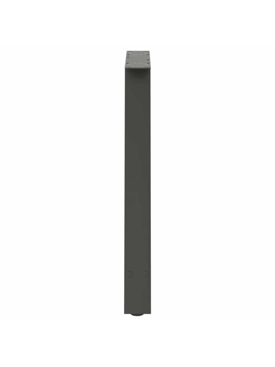 Nohy k jídelnímu stolu ve tvaru A, 2 ks, antracitové, 80 x (72-73) cm, ocel
