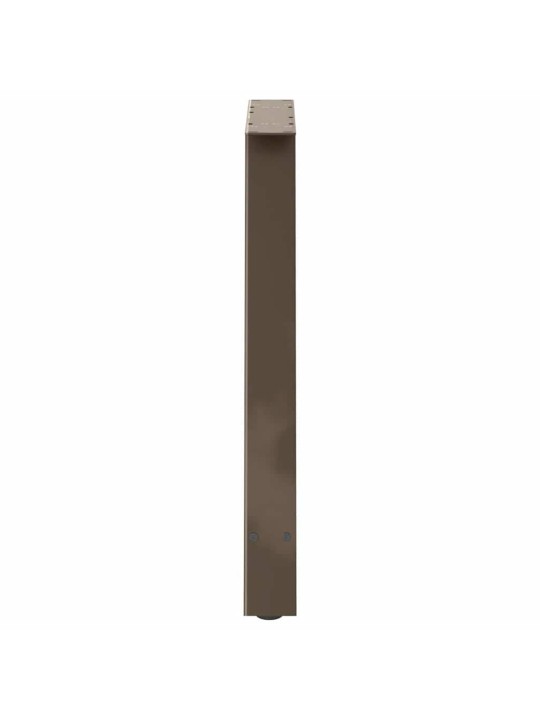 Nohy k jídelnímu stolu ve tvaru a, 2 ks, 80 x (72-73) cm, ocel