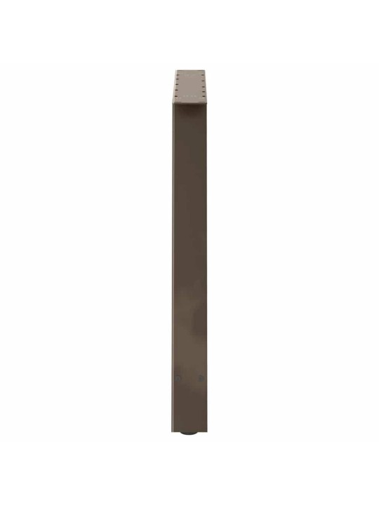 Nohy k jídelnímu stolu ve tvaru a, 2 ks, 90 x (72-73) cm, ocel