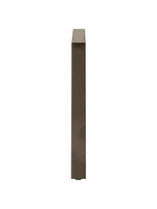 Nohy k jídelnímu stolu ve tvaru a, 2 ks, 100 x (72-73) cm, ocel