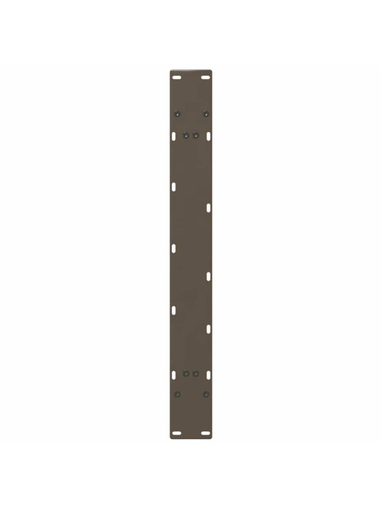 Nohy k jídelnímu stolu ve tvaru a, 2 ks, 100 x (72-73) cm, ocel