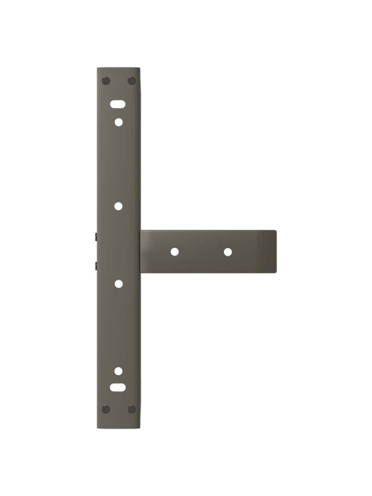 Nohy konferenčního stolku ve tvaru t, 2 ks, černé, 40 x 25 x (30-31) cm, ocel
