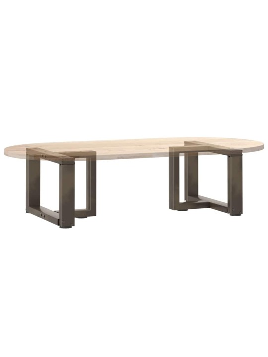 Nohy konferenčního stolku ve tvaru t, 2 ks, černé, 40 x 25 x (30-31) cm, ocel