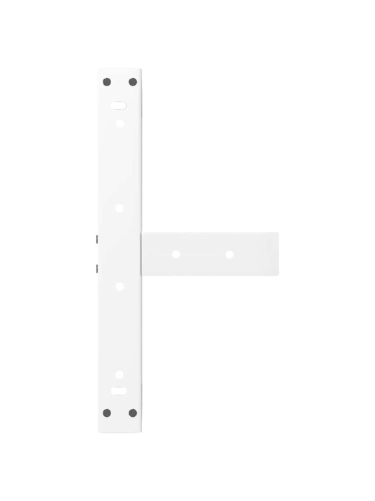 Nohy konferenčního stolku ve tvaru t, 2 ks, bílé, 50 x 25 x (30-31) cm, ocel