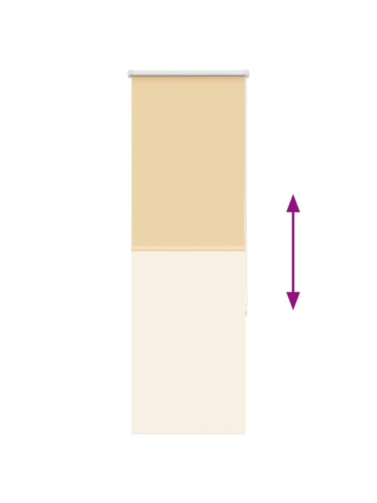 Roleta zatemňovací 55x130 cm šířka látky 50,7 cm polyester