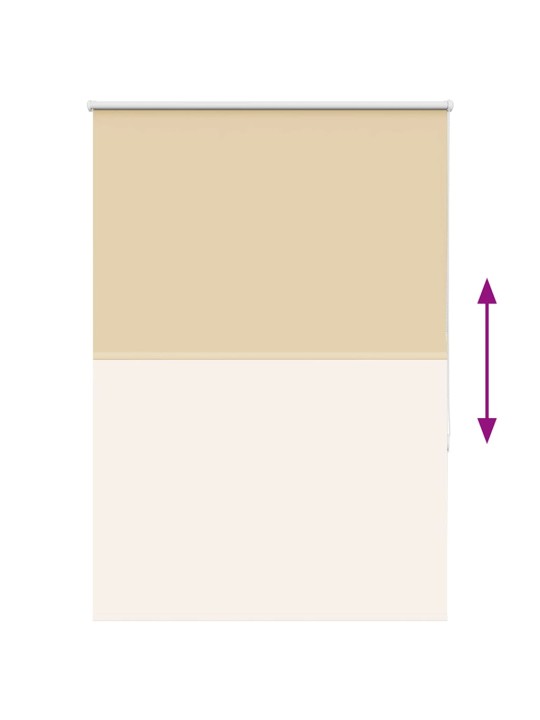 Roleta zatemňovací 100x130 cm šířka látky 95,7 cm polyester
