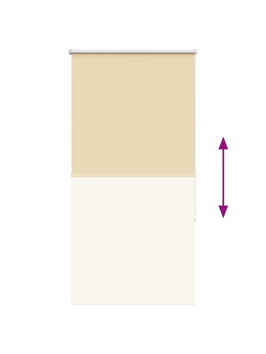 Roleta zatemňovací 80x150 cm šířka látky 75,7 cm polyester