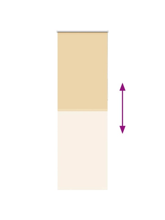 Roleta zatemňovací 65x210 cm šířka látky 60,7 cm polyester
