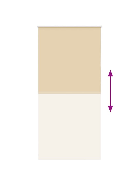 Roleta zatemňovací 90x210 cm šířka látky 85,7 cm polyester