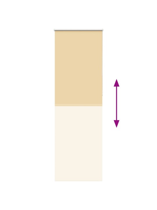 Roleta zatemňovací 75x230 cm šířka látky 70,7 cm polyester