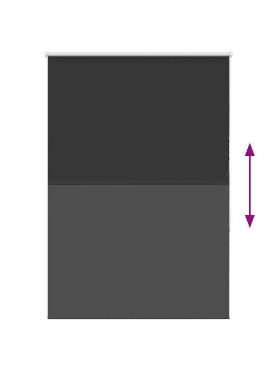 Roleta zatemňovací 95x130 cm šířka látky 90,7 cm polyester