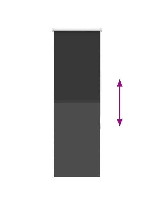 Roleta zatemňovací 40x175 cm šířka látky 35,7 cm polyester