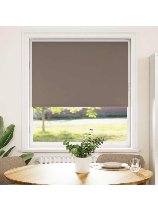 Roleta zatemňovací káva 90x130 cm šířka látky 85,7 cm polyester