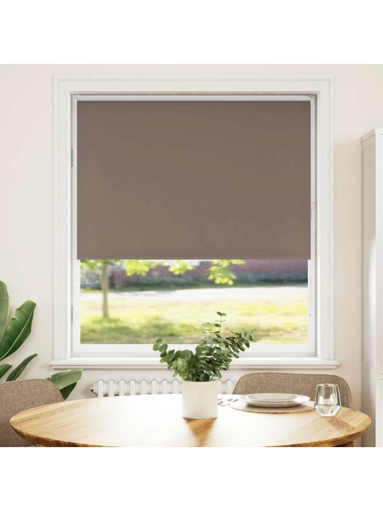 Roleta zatemňovací káva 115x130cm šířka látky 110,7cm polyester