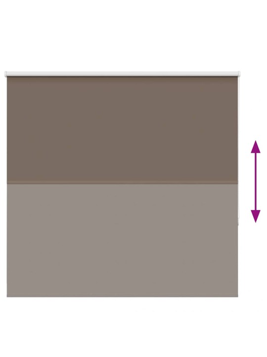 Roleta zatemňovací káva 160x130cm šířka látky 156,6cm polyester
