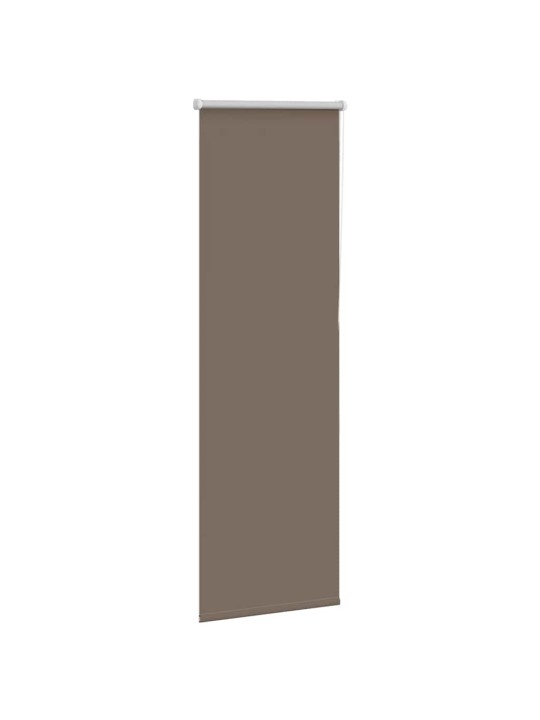 Roleta zatemňovací káva 40x150 cm šířka látky 35,7 cm polyester