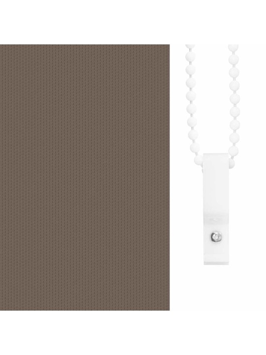 Roleta zatemňovací káva 40x150 cm šířka látky 35,7 cm polyester