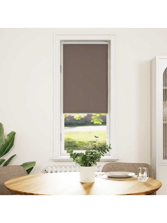 Roleta zatemňovací káva 60x150 cm šířka látky 55,7 cm polyester