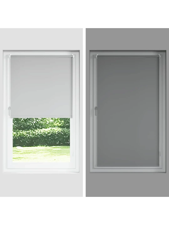 Roleta zatemňovací káva 90x150 cm šířka látky 85,7 cm polyester