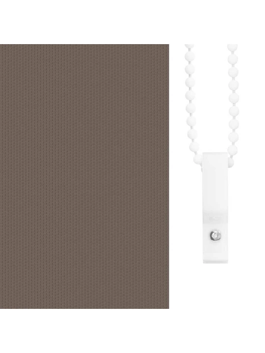 Roleta zatemňovací káva 40x175 cm šířka látky 35,7 cm polyester