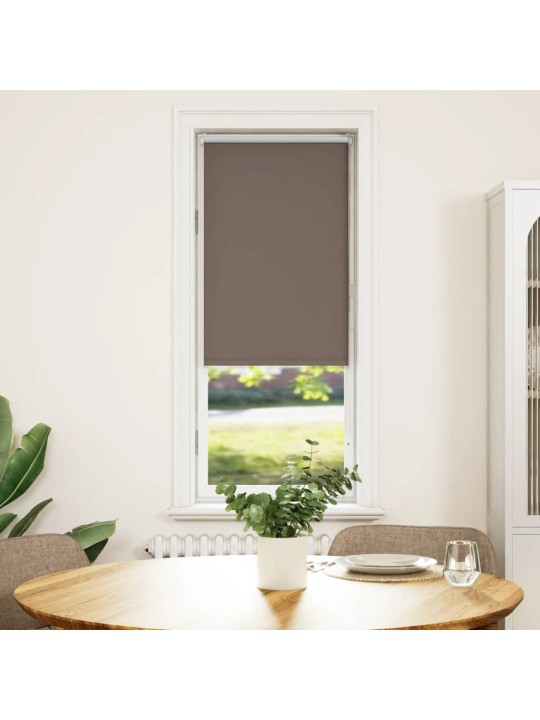 Roleta zatemňovací káva 40x175 cm šířka látky 35,7 cm polyester