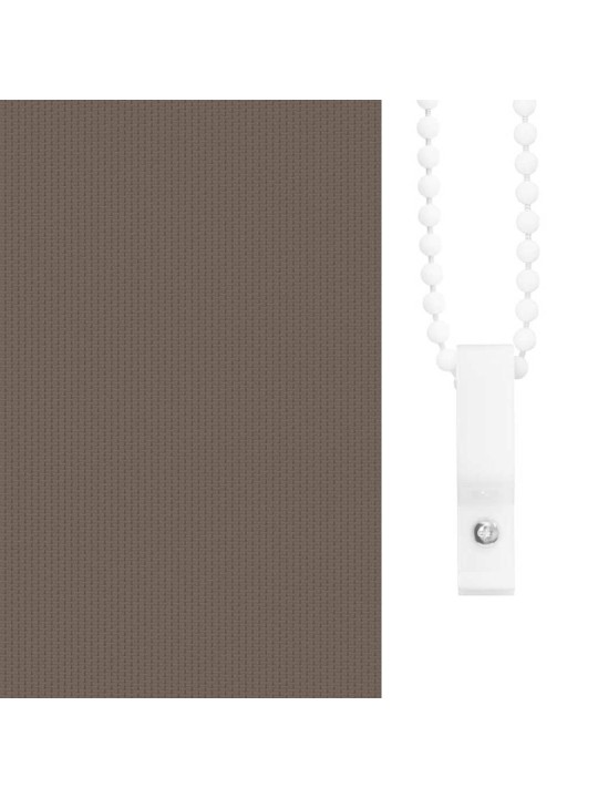 Roleta zatemňovací káva 70x175 cm šířka látky 65,7 cm polyester