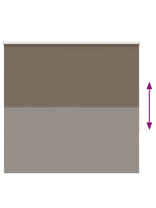 Roleta zatemňovací káva 145x175cm šířka látky 141,6cm polyester