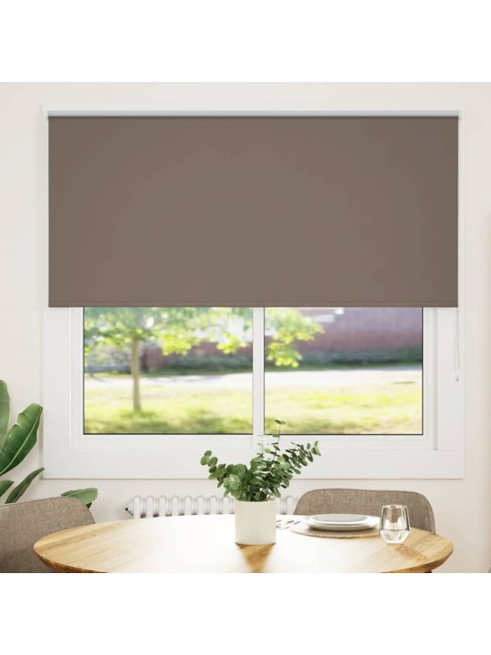 Roleta zatemňovací káva 160x175cm šířka látky 156,6cm polyester