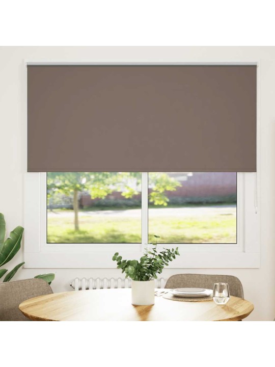 Roleta zatemňovací káva 165x175cm šířka látky 161,6cm polyester