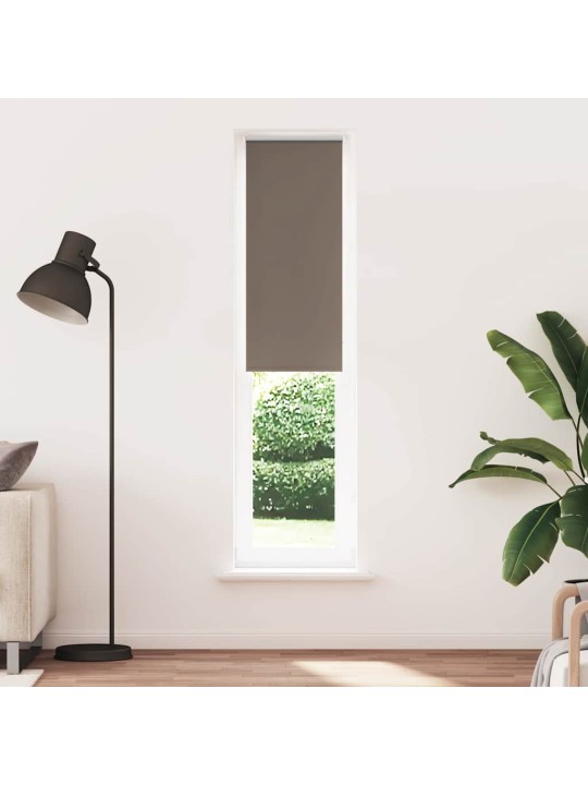 Roleta zatemňovací káva 60x210 cm šířka látky 55,7 cm polyester