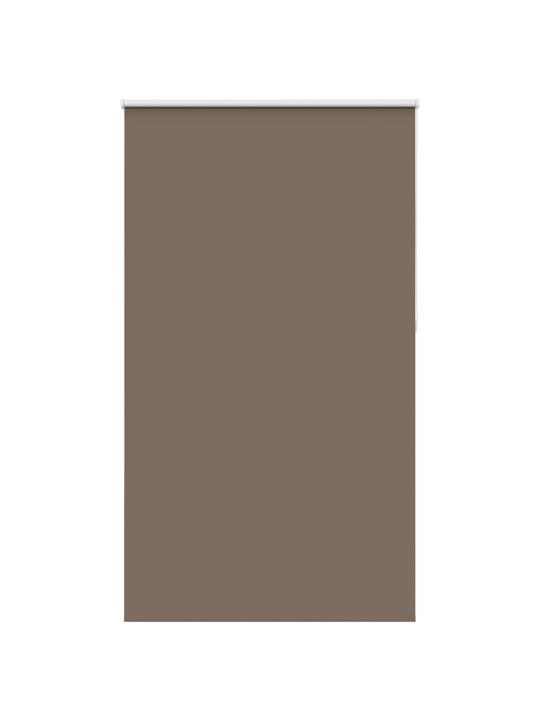 Roleta zatemňovací káva 120x210cm šířka látky 116,6cm polyester