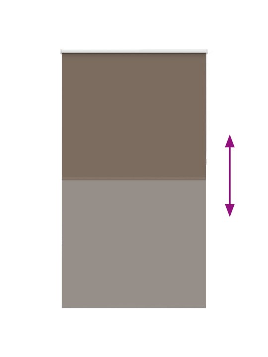 Roleta zatemňovací káva 135x210cm šířka látky 131,6cm polyester
