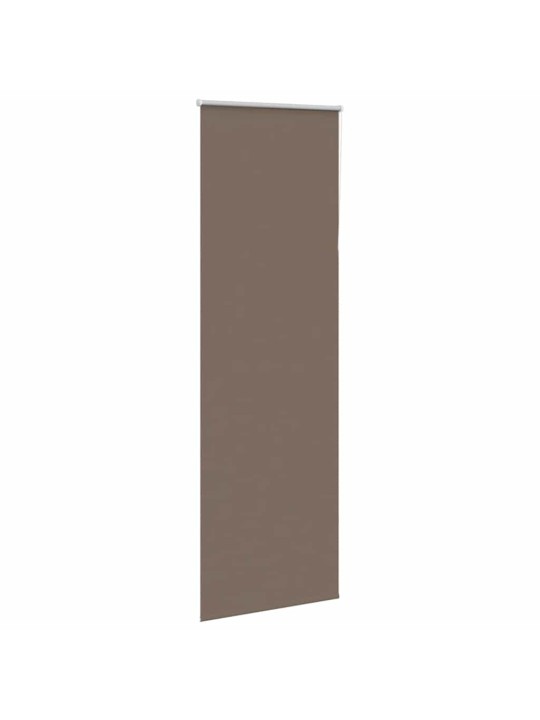 Roleta zatemňovací káva 80x230 cm šířka látky 75,7 cm polyester
