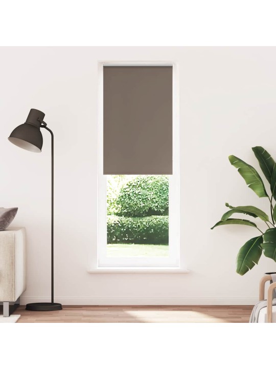 Roleta zatemňovací káva 80x230 cm šířka látky 75,7 cm polyester