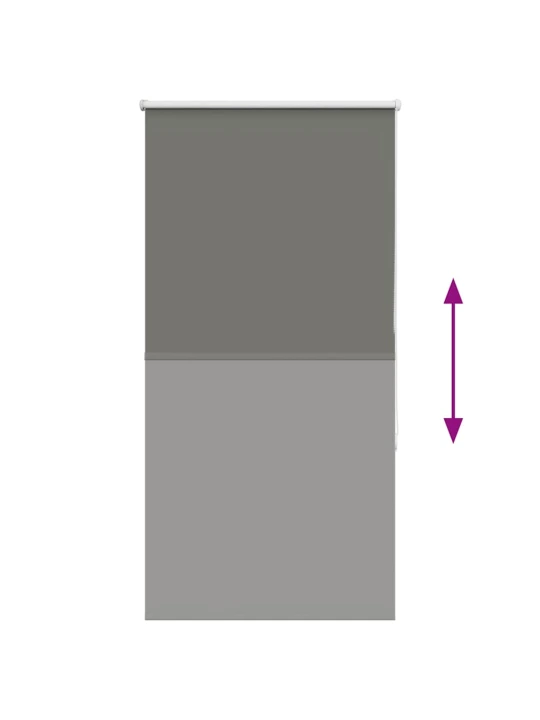 Roleta zatemňovací 80x150 cm šířka látky 75,7 cm polyester